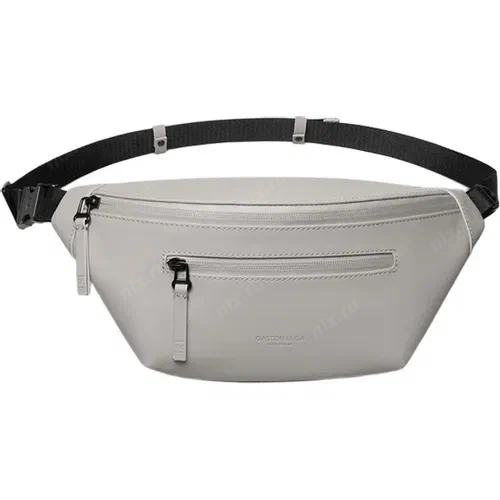 RE1702 Сумка на пояс и через плечо Gaston Luga Splash Bumbag. Цвет: бежевый