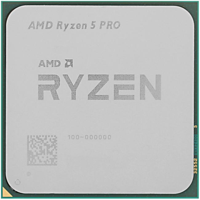Процессор/ APU AM4 AMD Ryzen 5 PRO 5655G (Cezanne, 6C/12T, 3.9/4.4GHz, 16MB, 65W, Radeon Graphics) replacement of 5600G (100-000000252)  OEM