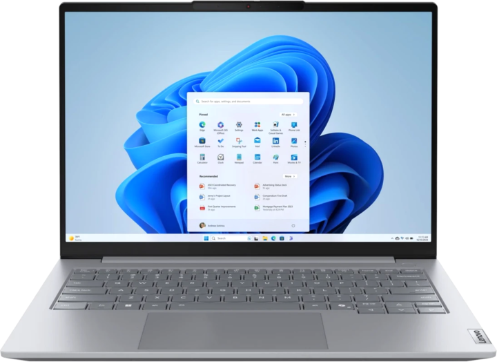 Ноутбук Lenovo Thinkbook 14 G8 IRL Intel Core i5-13420H/16Gb (1*16 D5)/SSD512Gb/UMA/14"/IPS/WUXGA/1920x1200/60Hz/NoOS/RJ-45/Arctic Grey/1.36kg
