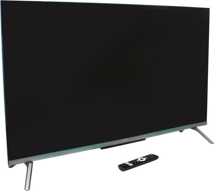 43"    QLED ЖК телевизор Skyworth 43Q66H (3840x2160, HDMI, LAN, WiFi, BT, USB,  DVB-T2,  SmartTV)