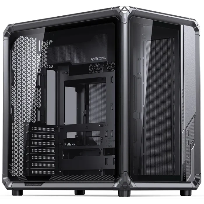 Корпус JONSBO X400 PRO Gray, TG (aquarium),  mini-ITX,  mATX,  ATX, серый