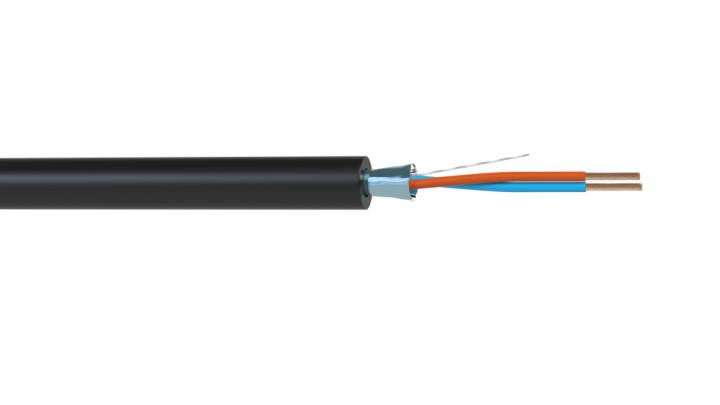 Кабель микрофонный Wize WMC24100P, 100 м, 24 AWG, экран