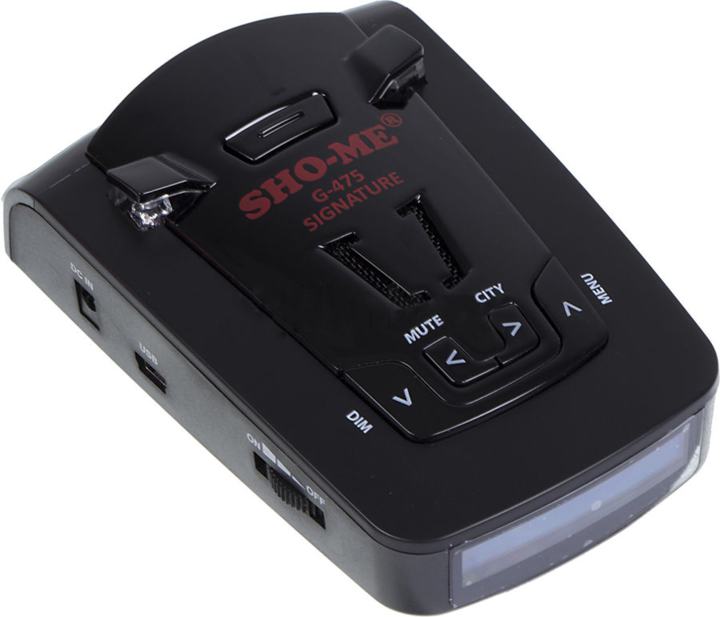 G-475 SIGNATURE Радар-детектор Sho-Me G-475  S-Vision GPS приемник
