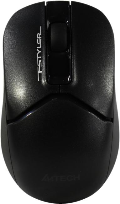 A4Tech FSTYLER Wireless&Bluetooth Optical Mouse <FB12S Black> (RTL)  USB  3btn+Roll