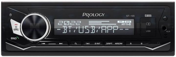 Автомагнитола Prology GT-120, FM/SD/USB/BT-ресивер