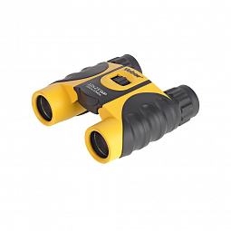 Бинокль Veber  WP 10x25 черный/желтый