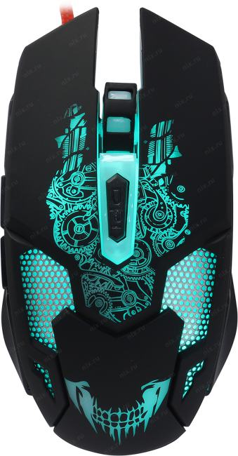QUMO Gaming Optical Mouse <Annihilator M04>  (RTL)  USB  6btn+Roll <21348>