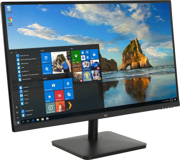 Монитор 27" ViewSonic VA2732-h, IPS, 1920x1080, 75 Гц, 4 мс, 250 кд/м2, 1000:1, 1xHDMI, 1xVGA, черный