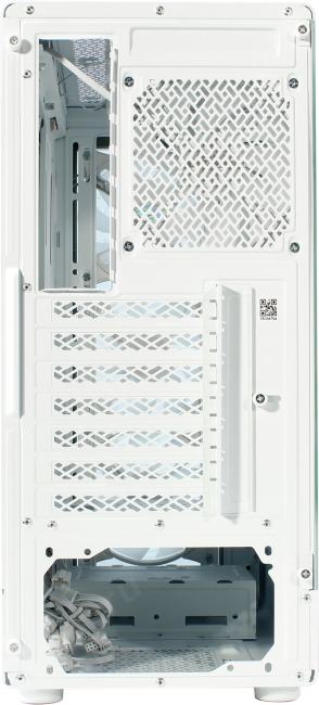 Miditower GameMax <StarLight 2 AW White> ATX  без  БП,  с окном