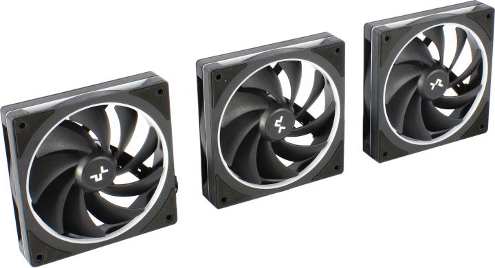Deepcool <R-FL12SE-BKAPN3-G> FL12 SE 3IN1 (4пин, 120x120x25мм,  28.67дБ, 400-1900об/мин, 3шт)