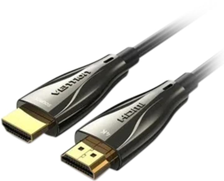 <ALABX> Кабель Vention оптический HDMI v2.0 19M/19M  - 50м. Черный