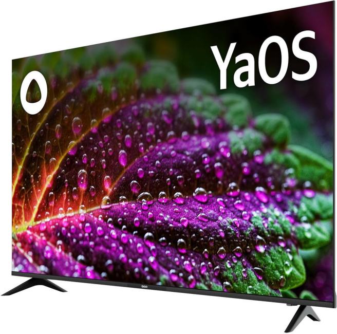 Телевизор LED BBK 65" 65LEX-8292/UTS2C (B) Яндекс.ТВ черный 4K Ultra HD 60Hz DVB-T DVB-T2 DVB-C DVB-S2 USB WiFi Smart T