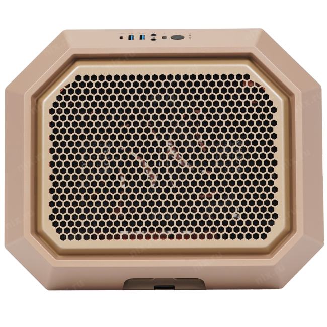 CA-1Y4-00SGWN-00 Корпус Thermaltake The Tower 300 коричневый без БП miniITX 8x120mm 6x140mm 2xUSB3.0  audio bott PSU