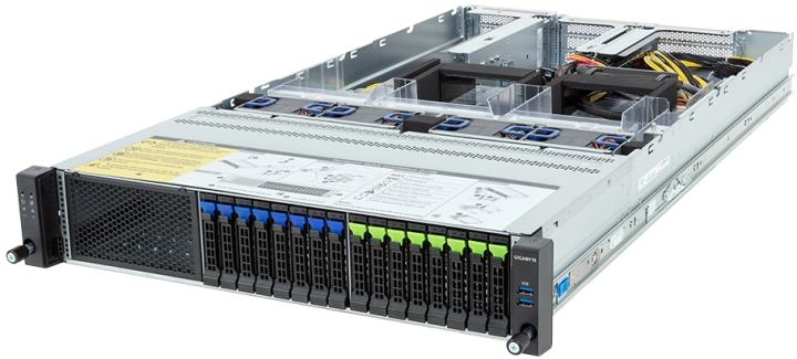 (Z0989320) (ТХП) gS9900a/pro2U: 2xEPYC 9355/ 2x32 Гб/ 2x960 Гб NVMe SSD/ 2x1.92 Тб NVMe SSD/ 2  x  SFP28/