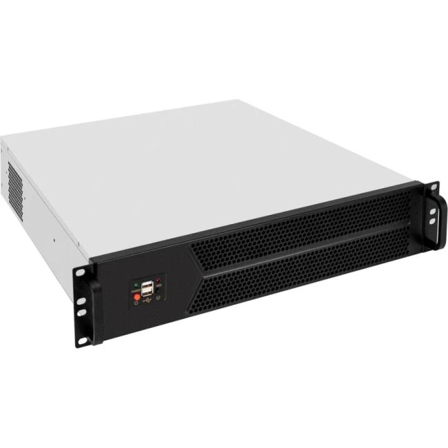 Server Case 2U ExeGate <Pro 2U450-06/400ADS>  ATX  400W  (24+2x4+8пин) <EX298485RUS>