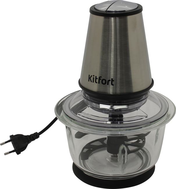 Kitfort <KT-1389> Измельчитель (400W, 1.2л,  2  скорости,  стеклянная чаша)