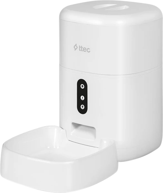 2EHB02 Автоматическая умная кормушка для дом. животных с Wi-Fi TTEC Foodi Automatic Wi-Fi Smart  Pet  Feeder  без камеры