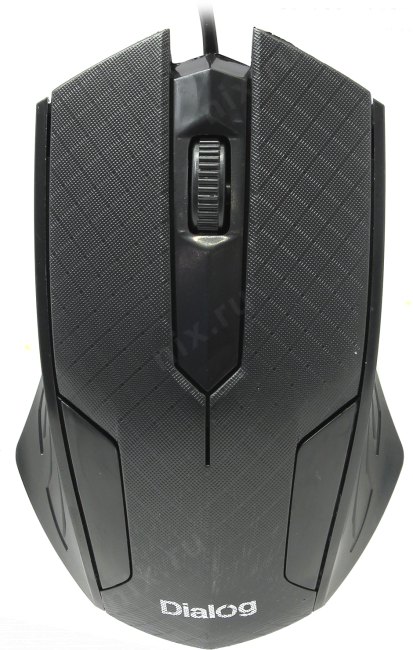 Мышь проводная Dialog Pointer MOP-07U черный, 800 dpi, USB, кнопки - 3