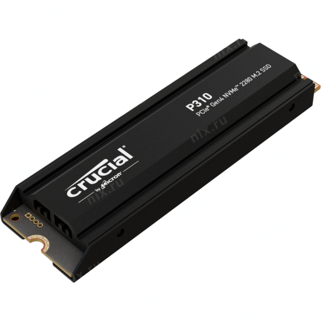 CT1000P310SSD5 SSD Crucial P310 1TB PCIe Gen4 NVMe 2280 M.2  SSD  with  heatsink CT1000P310SSD5