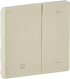 Панель лицевая Legrand 754891 Valena LIFE - для кнопочного  светорегулятора, слоновая кость
