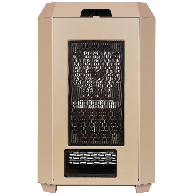 CA-1Y4-00SGWN-00 Корпус Thermaltake The Tower 300 коричневый без БП miniITX 8x120mm 6x140mm 2xUSB3.0  audio bott PSU