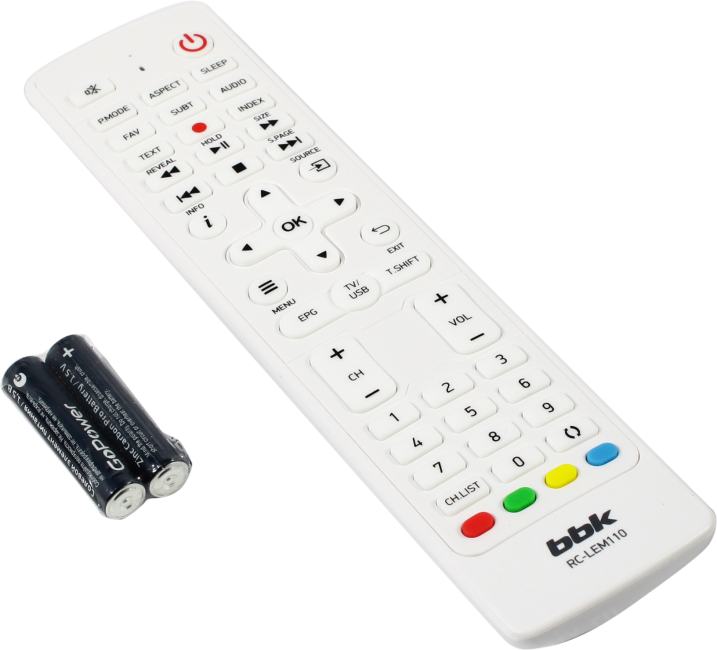 40" LED ЖК телевизор BBK 40LEM-1042/FTS2C (1920x1080,  HDMI, USB, DVB-T2)