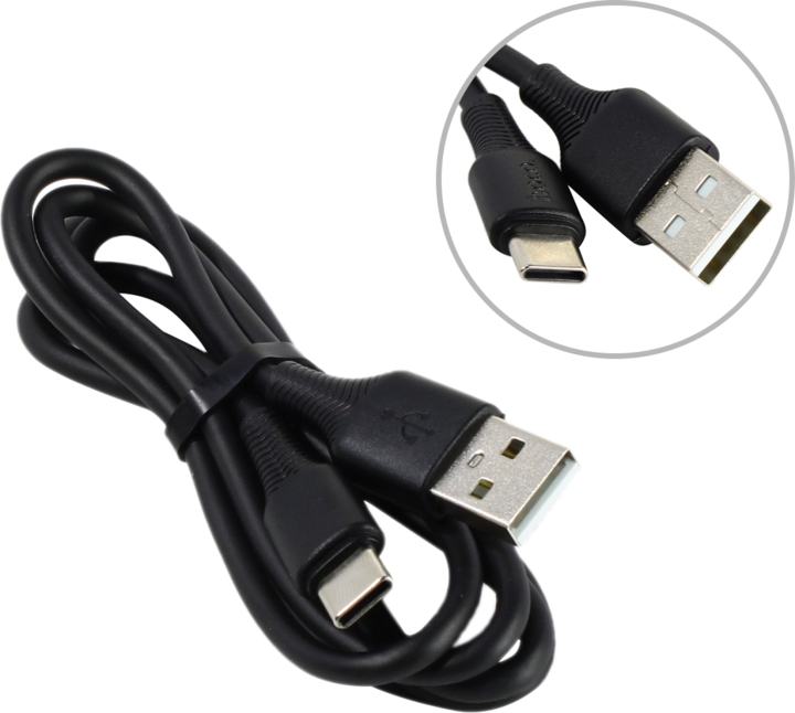 Hoco X120 Black <658904> Кабель  USB  AM-->  USB-C 1м