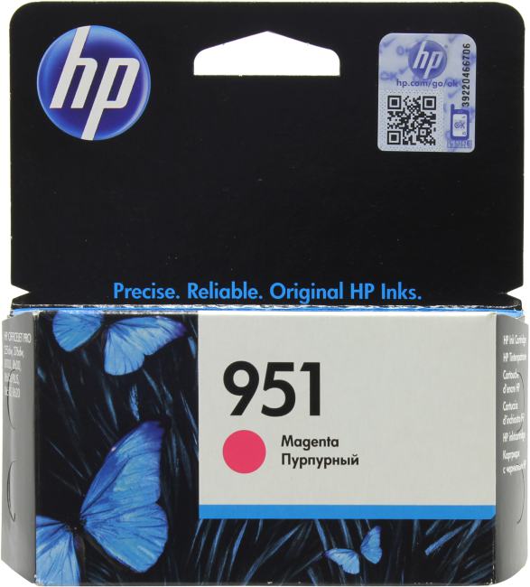 Картридж HP CN051AE (№951) Magenta для HP Officejet  Pro 251dw/276dw/8100/8600/8600 Plus/8610/8620