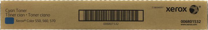 Тонер-картридж Xerox 006R01532, для Xerox Color 550/560, голубой, ресурс не указан
