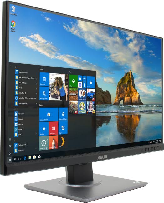 27"    ЖК монитор ASUS ProArt PA278QV BK с поворотом экрана (LCD, 2560x1440, DL DVI, HDMI, DP,  miniDP, USB3.2 Hub)