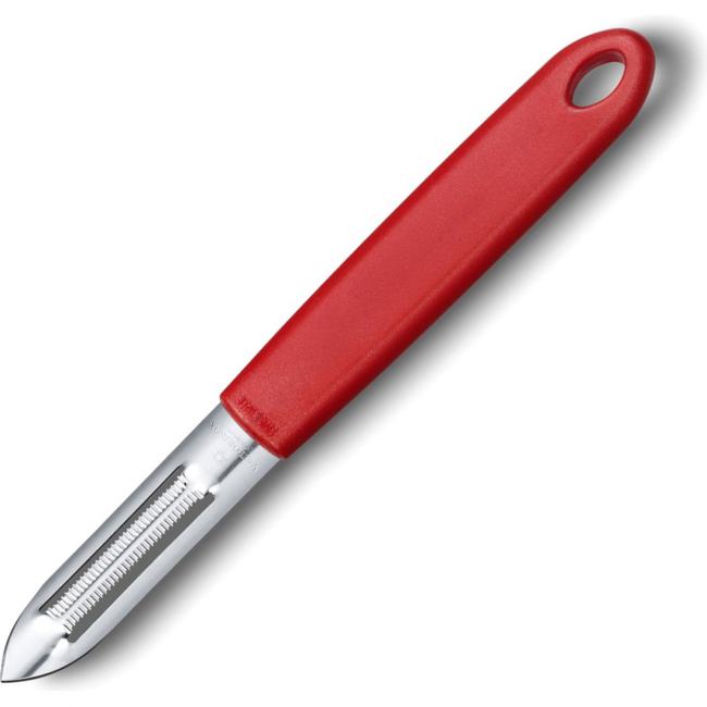 Овощечистка для овощей и фруктов Victorinox Swiss Classic красный упак.:защита лезвия (7.6077.1)