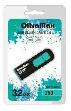 OltraMax <OM-32GB-250-Turquoise> USB2.0 Flash  Drive 32Gb (RTL)