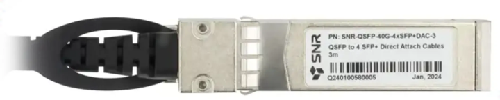 SNR-QSFP-40G-4XSFP+DAC-3 Модуль SNR
