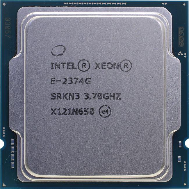 CPU Intel Xeon E-2374G  3.7 GHz/ LGA1200