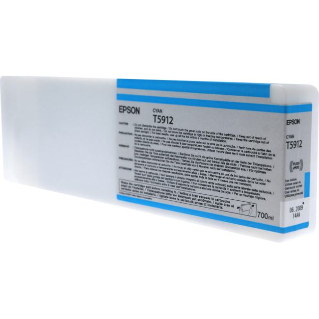 Картридж струйный Epson T5912 (C13T591200) голубой (700 мл) для I/C SP-11880