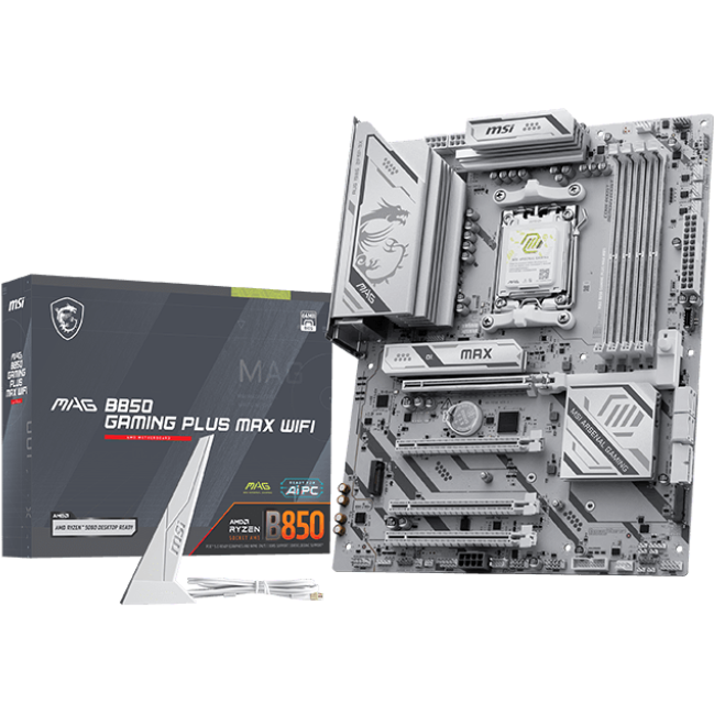 Материнская плата MSI AMD B850 SAM5 ATX MAG B850 GAMING PLUS MAX WIFI