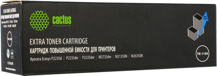 Картридж Cactus CS-TK1150-MPS  Black  для  Kyocera P2235d/P2235dn/P2235dw/M2735dw
