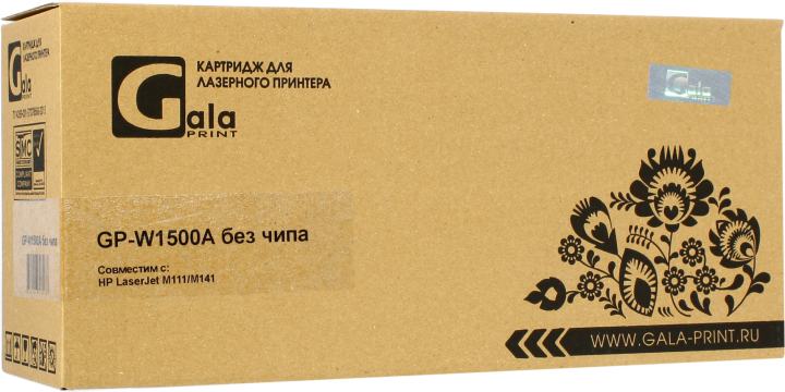 Картридж GalaPrint GP-W1500A-NC Black для HP  LaserJet  M111/M141