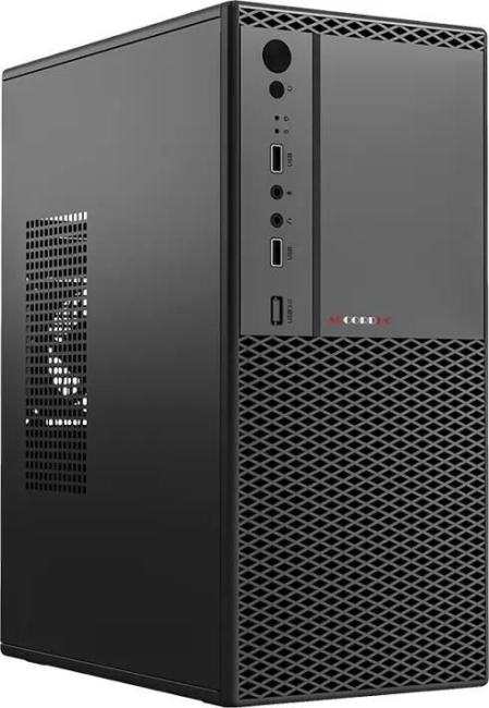 ACC-1605B Корпус Accord  черный без БП mATX  2x120mm 2xUSB2.0 audio
