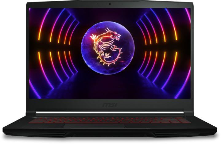 Ноутбук MSI GF63 Thin 12VF-1039RU Core i7 12650H 32Gb SSD512Gb NVIDIA GeForce RTX4060 8Gb 15.6" IPS FHD (1920x1080) FreeDOS black WiFi BT Cam (9S7-16R821-1039)