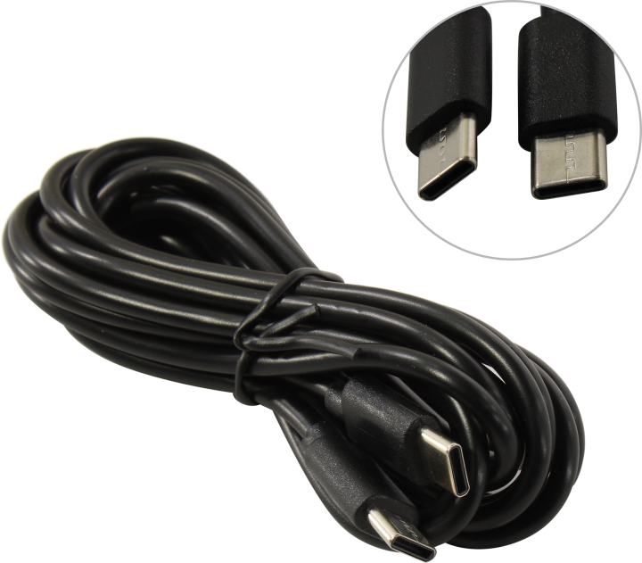 ExeGate <EX-CCP-USBC-CMCM-2M> Кабель  USB-C-->USB-C 2м <EX294782RUS>