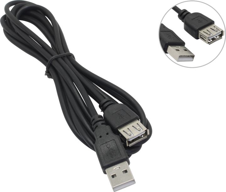Smartbuy <K845> Кабель удлинительный  USB  2.0  A-->A 1.8м