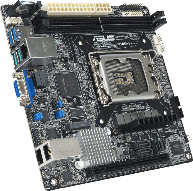 Материнская плата ASUS P13R-I LGA1700 Intel 2xDDR5 1xPCI-Express x16 4xSATA 6Gb/s Mini-ITX Retail
