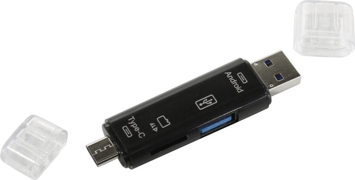 Smartbuy <SBR-801-S> USB2.0  microSD  microSDXC  Card Reader/Writer