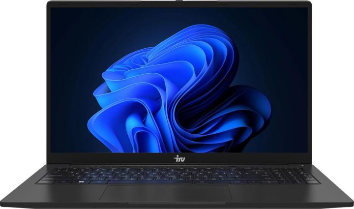 Ноутбук IRU Strato 15ALI i3 1215U 16Gb SSD512Gb 15.6" Win11 Pro  Multi  64  black (2059109)