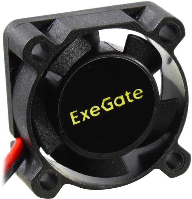 Exegate EX295212RUS Вентилятор 12В DC ExeGate EX02510S2P (25x25x10 мм, Sleeve bearing (подшипник скольжения), 2pin, 10000RPM, 22dBA)