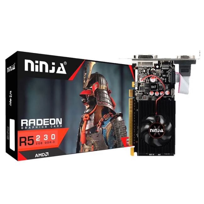 Видеокарта Ninja (Sinotex) R5 230 1GB DDR3 64bit VGA DVI HDMI 1FAN LP RTL