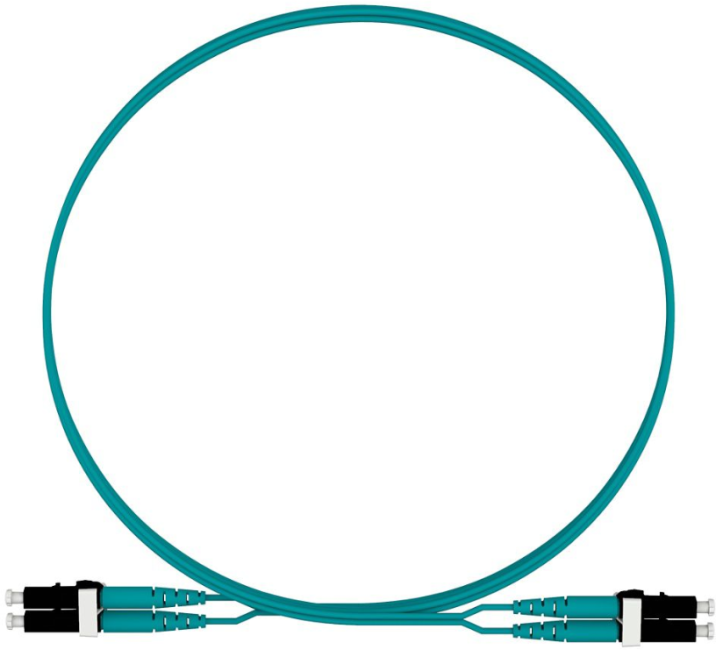 Патч-корд Panduit FZ2ELLNLNSNM015 2x50/125 OM4 LC дуплекс-LC дуплекс 15м  LSZH  аквамарин