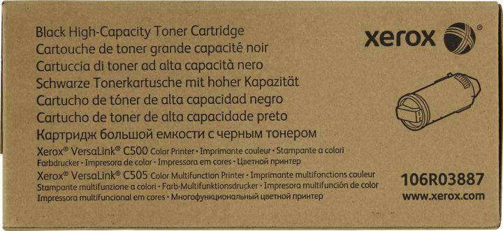 Чип Xerox VersaLink C500 106R03887 Black (12.1k), шт