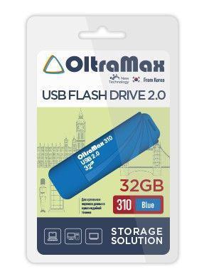 USB-флешка Oltramax OM-32GB-310-Blue, 32ГБ, синий